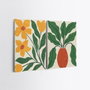 Wallity 2KNV4387 Lienzo Decorativo Multicolor 70 x 100 cm (2 Piezas)